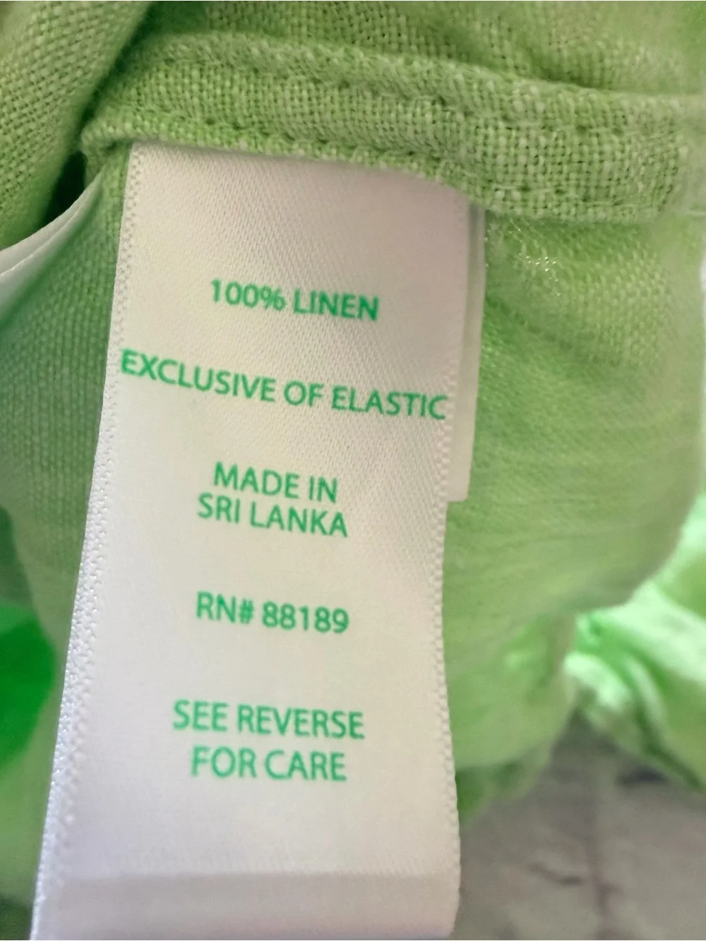 Lilly Pulitzer Mialeigh Linen Top 10 | Green